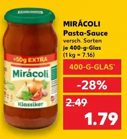 Kaufland MIRACOLI Pasta-Sauce Angebot