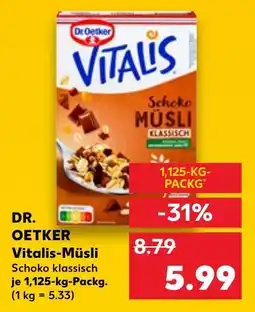 Kaufland Dr Oetker Vitalis-Müsli Angebot