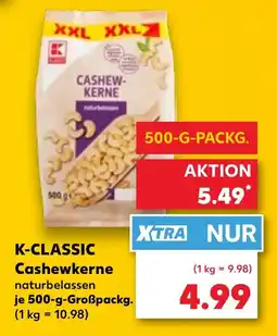 Kaufland K-CLASSIC Cashewkerne Angebot