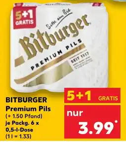 Kaufland BITBURGER Premium Pils Angebot