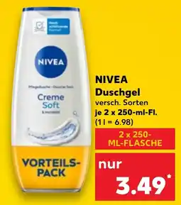 Kaufland Nivea duschgel Angebot