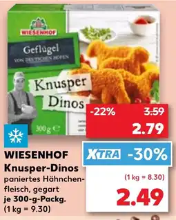 Kaufland Wiesenhof knusper dinos Angebot