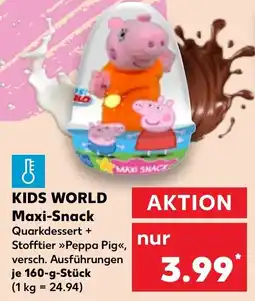 Kaufland KIDS WORLD Maxi-Snack Angebot