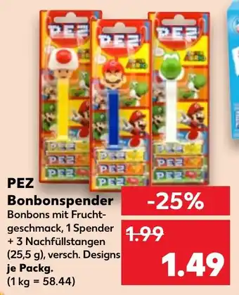 Kaufland PEZ Bonbonspender Angebot
