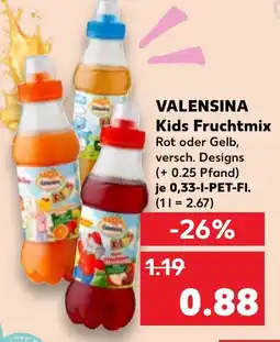 Kaufland VALENSINA Kids Fruchtmix Angebot