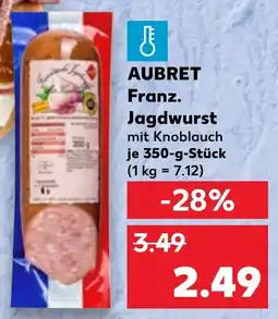 Kaufland AUBRET Franz. Jagdwurst Angebot