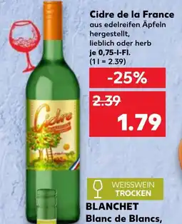 Kaufland Cidre de la France Angebot