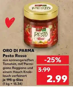 Kaufland Oro di parma pesto rosso Angebot