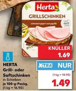 Kaufland Herta Grill- oder Saftschinken Angebot