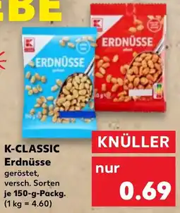 Kaufland K-CLASSIC Erdnüsse Angebot