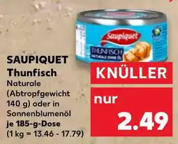 Kaufland SAUPIQUET Thunfisch Angebot