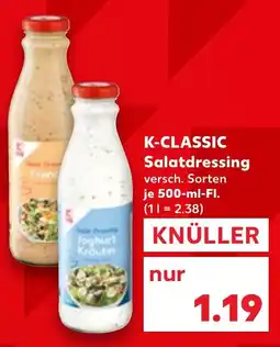 Kaufland K-CLASSIC Salatdressing Angebot