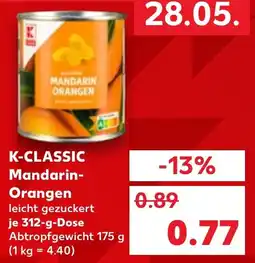Kaufland K-CLASSIC Mandarin Orangen Angebot