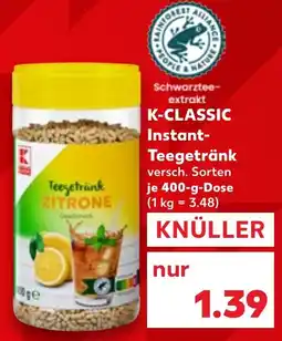 Kaufland K-CLASSIC Instant Teegetränk Angebot