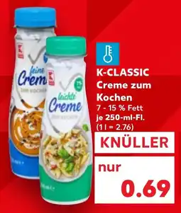 Kaufland K-CLASSIC Creme zum Kochen Angebot