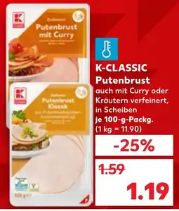 Kaufland K-CLASSIC Putenbrust Angebot