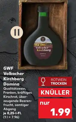 Kaufland GWF Volkacher Kirchberg Domina Angebot