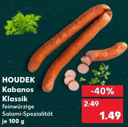 Kaufland HOUDEK Kabanos Klassik Angebot