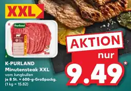 Kaufland K-PURLAND Minutensteak XXL Angebot