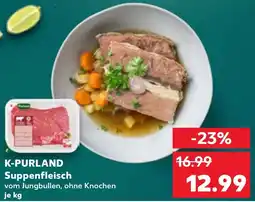 Kaufland K-PURLAND Suppenfleisch Angebot