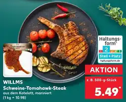 Kaufland WILLMS Schweine-Tomahawk-Steak Angebot