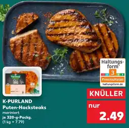 Kaufland K-PURLAND Puten-Hacksteaks Angebot