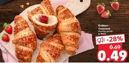 Kaufland Erdbeer Croissant Angebot
