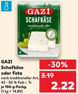Kaufland Gazi schafkäse oder feta Angebot