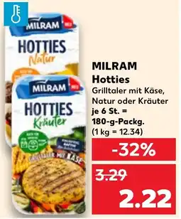 Kaufland Milram hotties Angebot