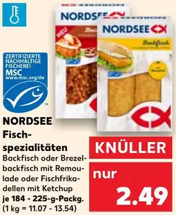 Kaufland NORDSEE Fischspezialitäten Angebot