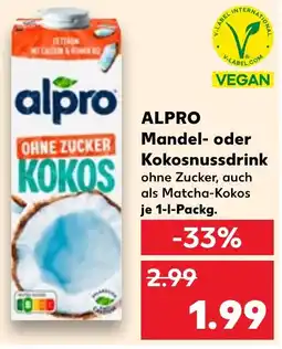Kaufland ALPRO Mandel- oder Kokosnussdrink Angebot