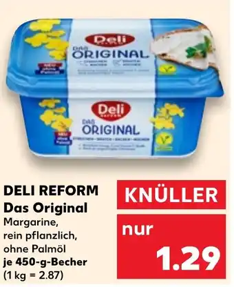 Kaufland DELI REFORM Das Original Angebot