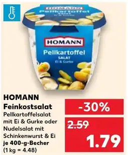 Kaufland HOMANN Feinkostsalat Angebot