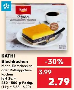 Kaufland KATHI Blechkuchen Angebot