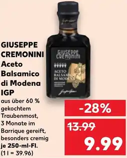 Kaufland Giuseppe cremonini aceto balsamico di modena igp Angebot
