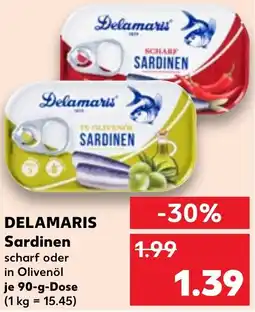 Kaufland Delamaris sardinen Angebot