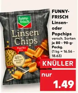 Kaufland Funny-frisch linsen oder popchips Angebot