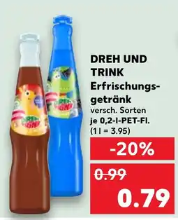 Kaufland Dreh und trink erfrischungsgetränk Angebot