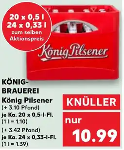 Kaufland König-brauerei könig pilsener Angebot