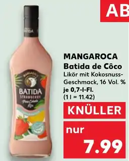Kaufland MANGAROCA Batida de Côco Angebot