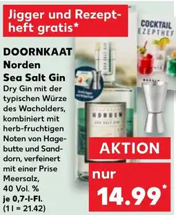 Kaufland DOORNKAAT Norden Sea Salt Gin Dry Gin Angebot
