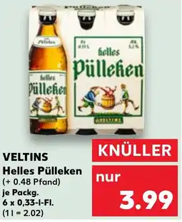 Kaufland VELTINS Helles Pülleken Angebot