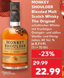 Kaufland MONKEY SHOULDER Blended Malt Scotch Whisky The Original Angebot