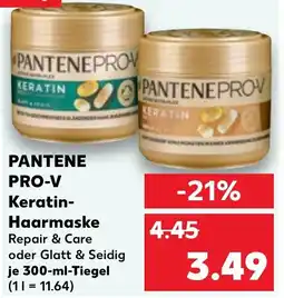 Kaufland PANTENE PRO-V Keratin Haarmaske Angebot