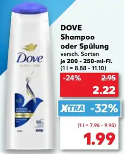 Kaufland DOVE Shampoo oder Spülung Angebot