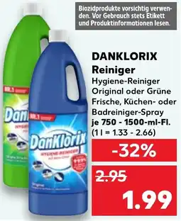 Kaufland DANKLORIX Reiniger Angebot