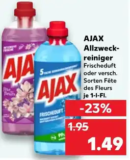 Kaufland AJAX Allzweckreiniger Angebot