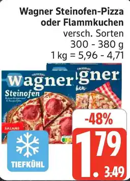 Edeka Wagner Steinofen-Pizza oder Flammkuchen Angebot