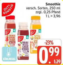 Edeka GUT& GÜNSTIG Smoothie Angebot