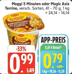 Edeka Maggi 5 Minuten oder Magic Asia Terrine Angebot